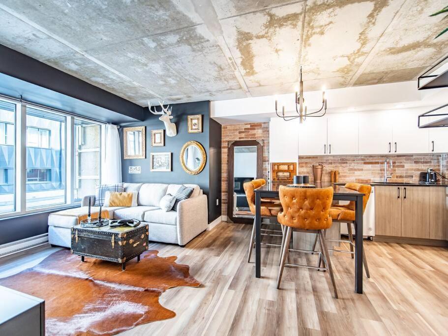 Le Rustique, Chic En Ville, Bbq/ Piscine Québec Exteriör bild