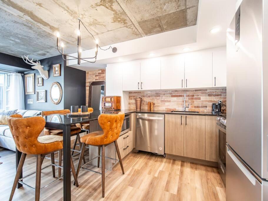 Le Rustique, Chic En Ville, Bbq/ Piscine Québec Exteriör bild