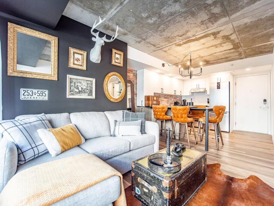 Le Rustique, Chic En Ville, Bbq/ Piscine Québec Exteriör bild